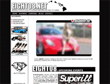 Tablet Screenshot of eight08.net